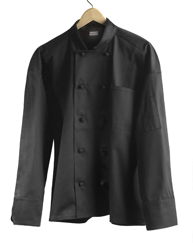 Knot Button Chef Coat Knot Button Chef Coat (Black) Knot Button Chef Coat (Black) Sunstarr