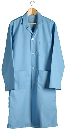 Blue lab deals gown