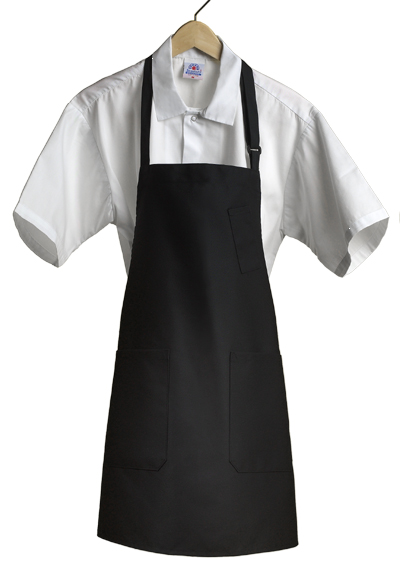 Navy Blue Bib Apron