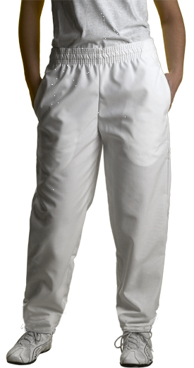 Baggy Chef Pants, no back pkt (White) - 2XL