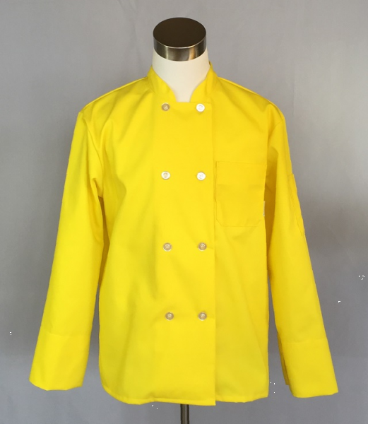Men's Traditional Chef Jacket (Yellow)